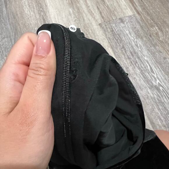 All Saints Mini Velvet Long Sleeve Deep V Dress Size XS - Picture 3 of 7